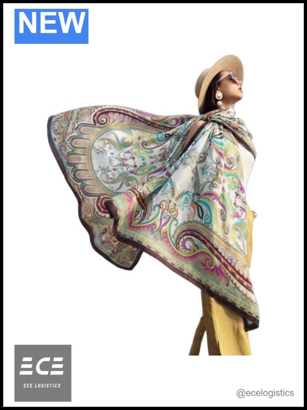 100% Mulberry Silk Pashmina Shawl Wrap Oversized Lightweight Womens